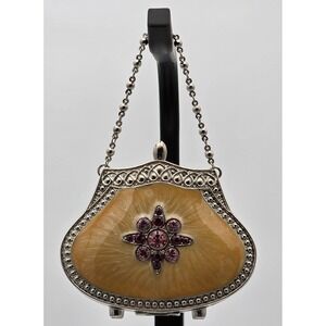 Partylite Hollywood Glamour Purse Tealight Candle Holder 1" H X‎ 2.5" W  #0136